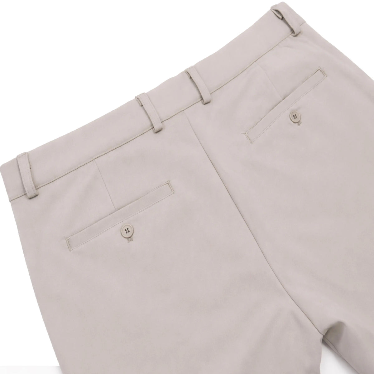 Men's Stretch No-Iron Dress Pants with Expandable Waist
