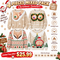 4-Piece Mixed Pack * Beige