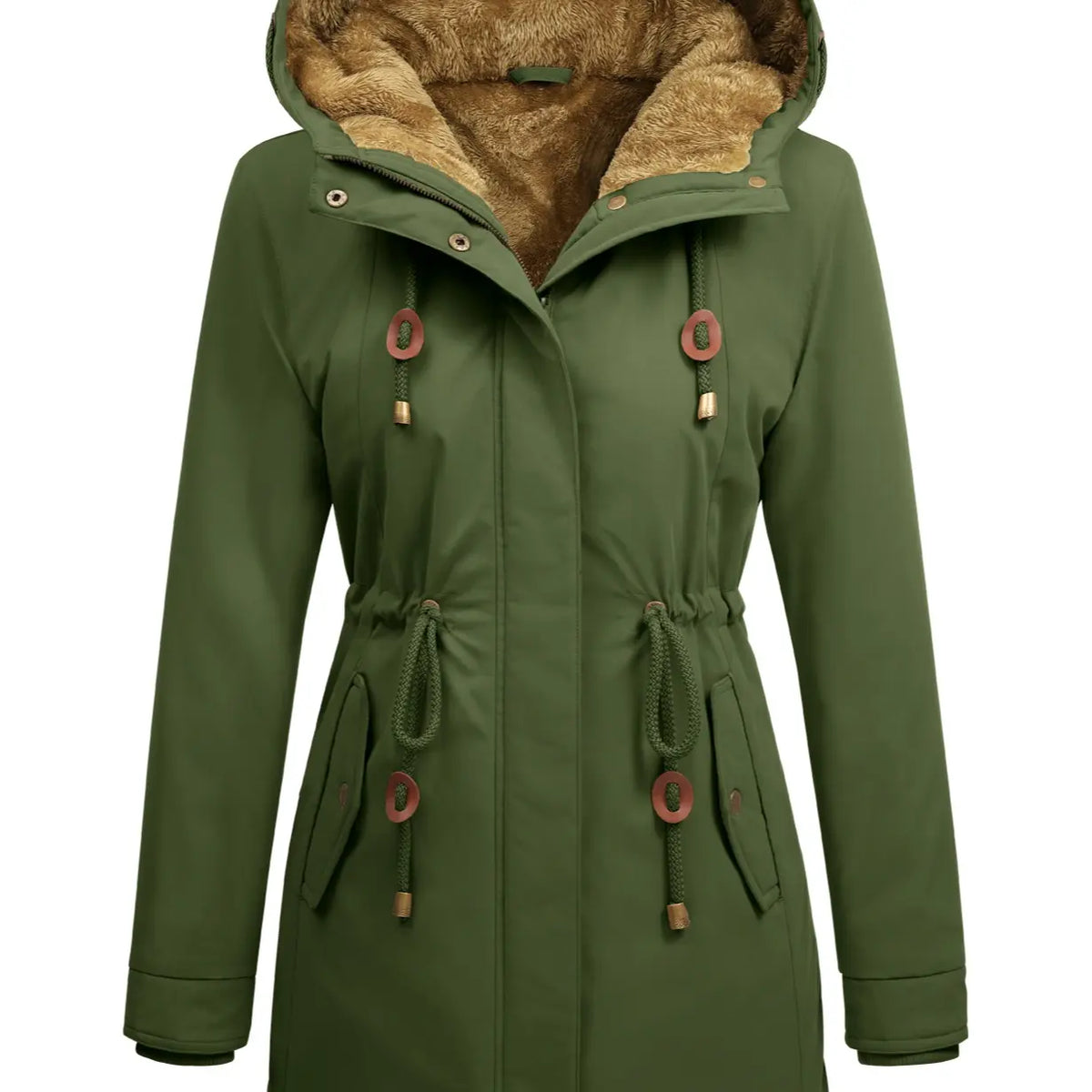 🔥 BLACK FRIDAY EARLY ACCESS| Women's Fleece-Lined Hooded Parka Jacket