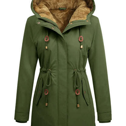 🔥 BLACK FRIDAY EARLY ACCESS| Women's Fleece-Lined Hooded Parka Jacket
