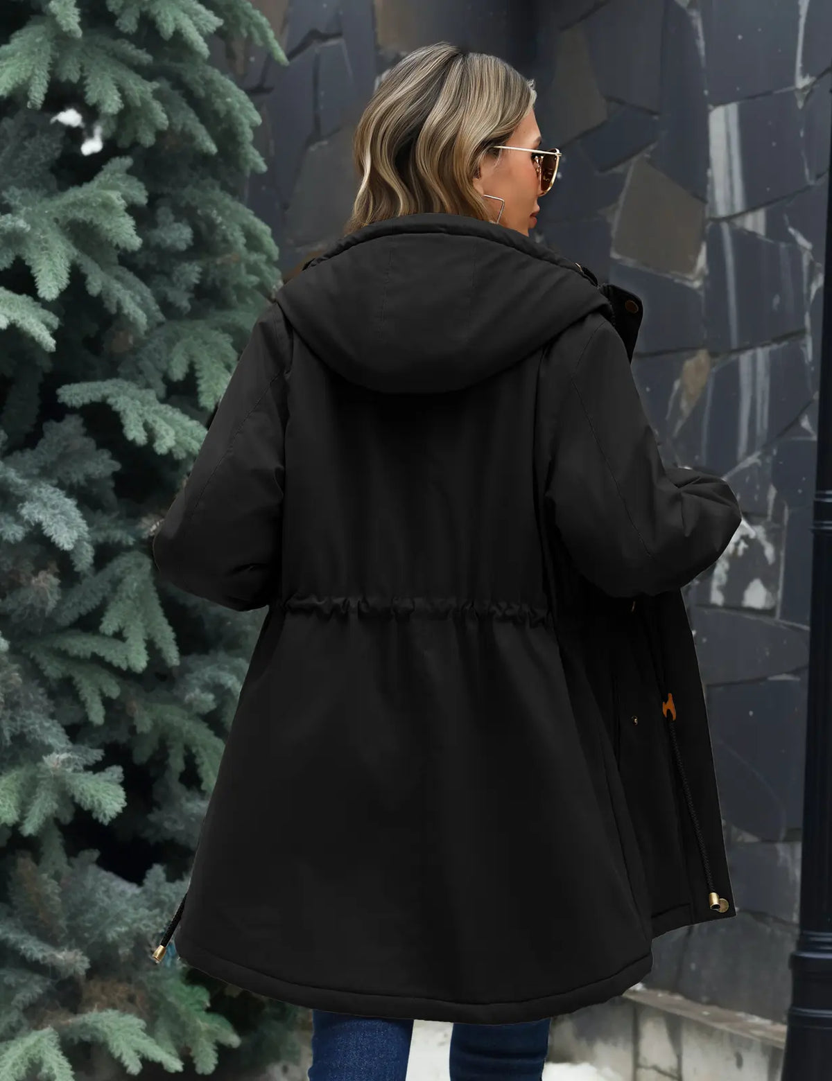 🔥 BLACK FRIDAY EARLY ACCESS| Women's Fleece-Lined Hooded Parka Jacket