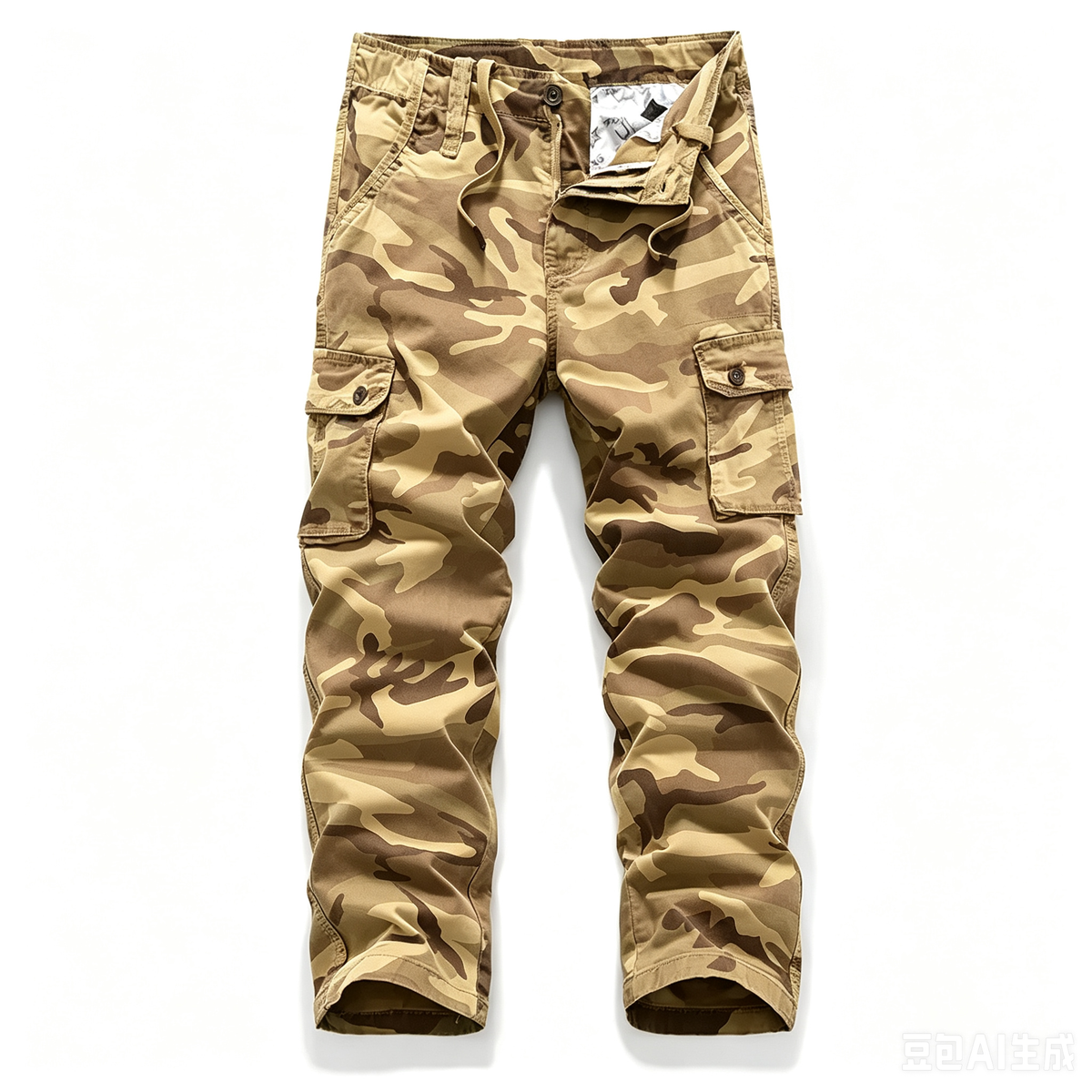 Men's practical camouflage cargo pants