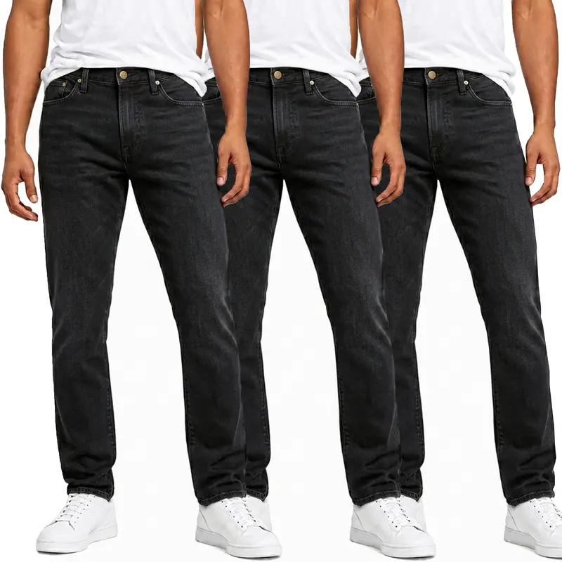 ⏰Limited Time Sale⏰ Men's Flex-Stretch Jeans – Slim Straight Fit with 5 Pockets