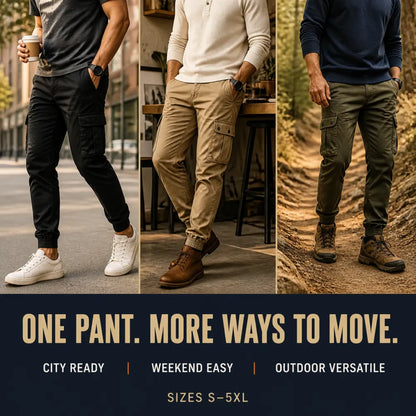🔥Black Friday Early Bird Sale Is   Here🔥Men's Multi-Pocket Cargo Joggers