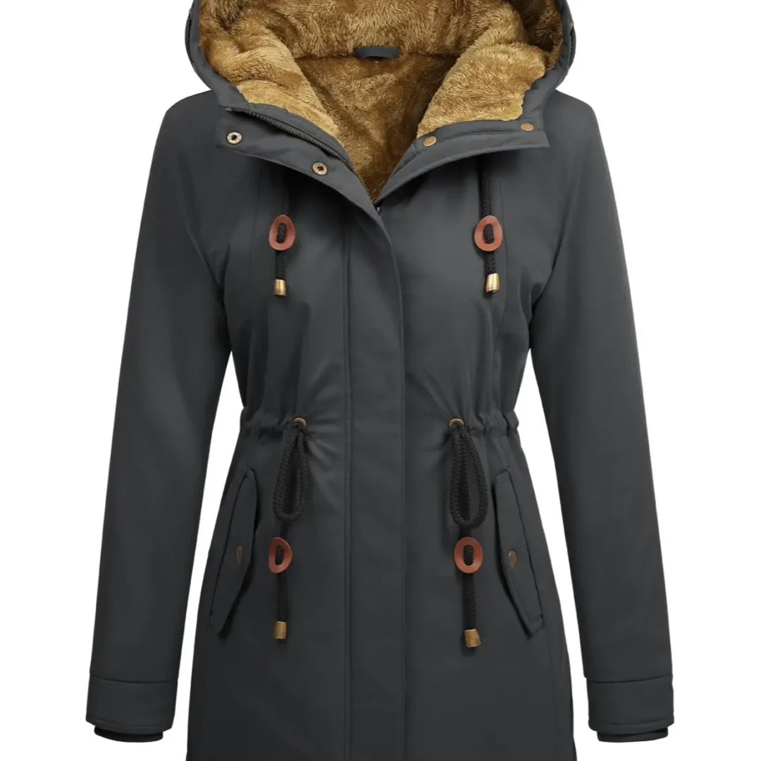 🔥 BLACK FRIDAY EARLY ACCESS| Women's Fleece-Lined Hooded Parka Jacket