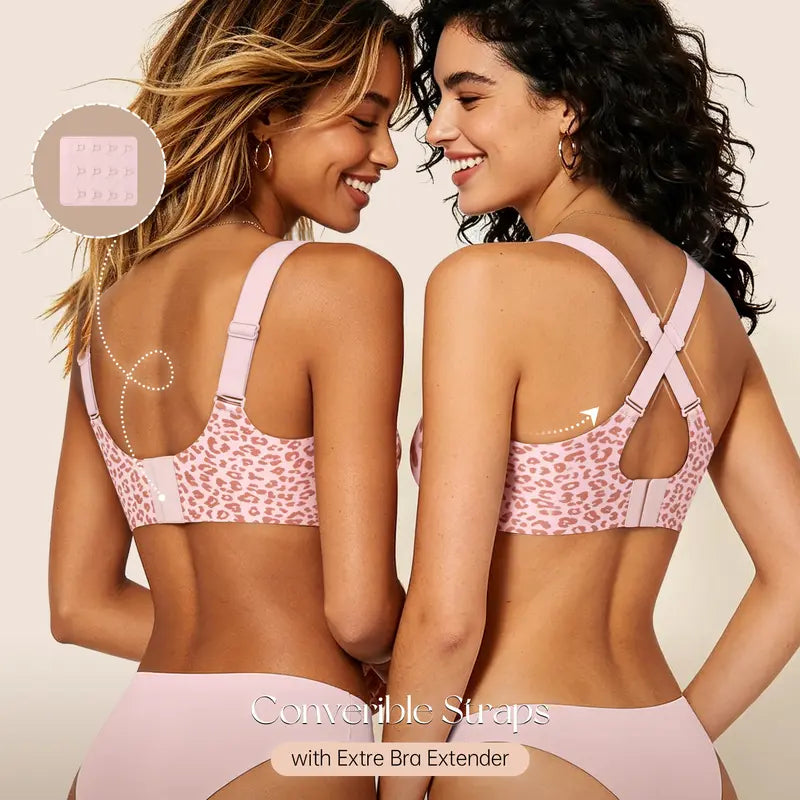 🔥Women Jelly Bras Wirefree Full Coverage No Underwire