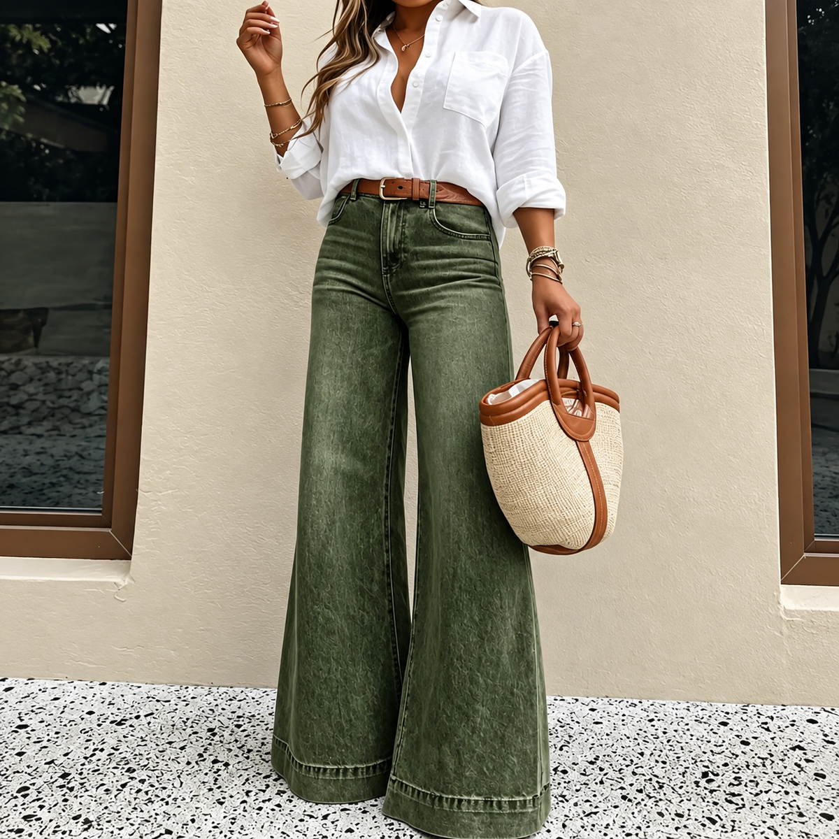🔥 BLACK FRIDAY EARLY ACCESS| Loose Baggy Oversized Straight-Leg Jeans with Practical Pockets