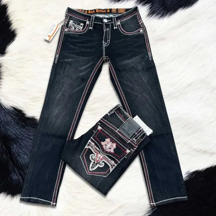 🔥Rock Revival Jeans - Premium Western Denim Collection