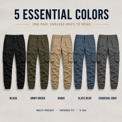 🔥Black Friday Early Bird Sale Is   Here🔥Men's Multi-Pocket Cargo Joggers
