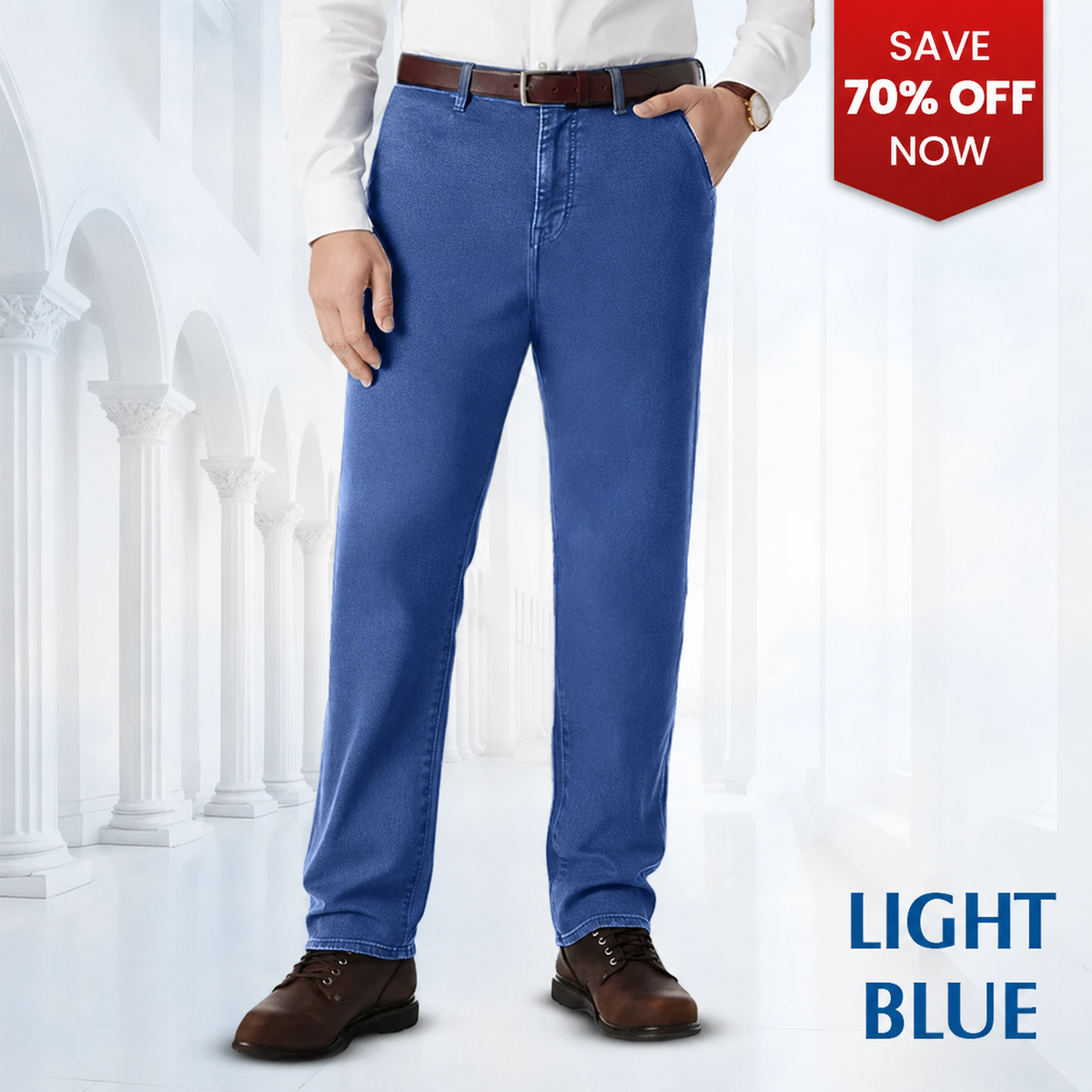 Black Friday Early Bird Sale Is Here🔥Men's Classic Straight Fit Stretch Jeans