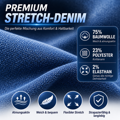 ⏰Limited Time Sale⏰ Men's Flex-Stretch Jeans – Slim Straight Fit with 5 Pockets