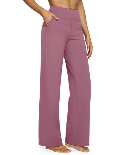 Women's wide leg pants with pockets