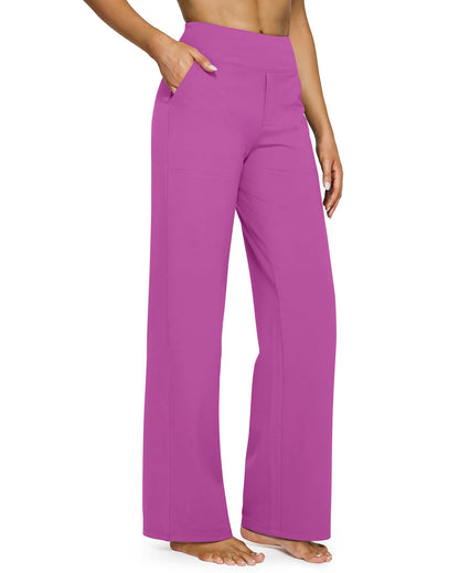 Women's wide leg pants with pockets