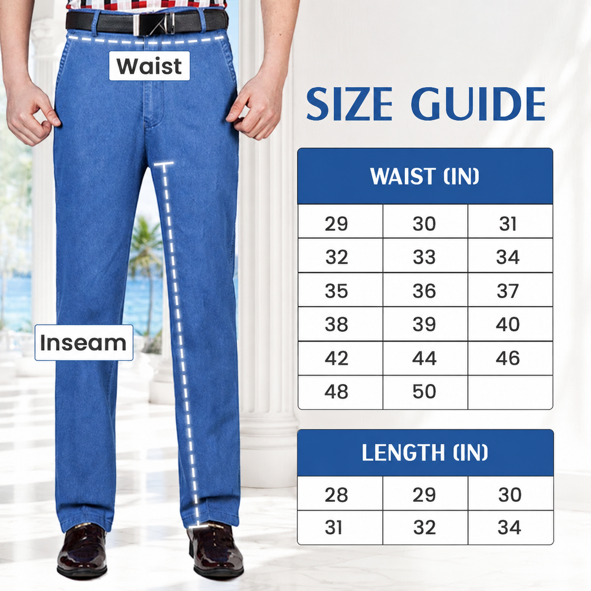 Black Friday Early Bird Sale Is Here🔥Men's Classic Straight Fit Stretch Jeans
