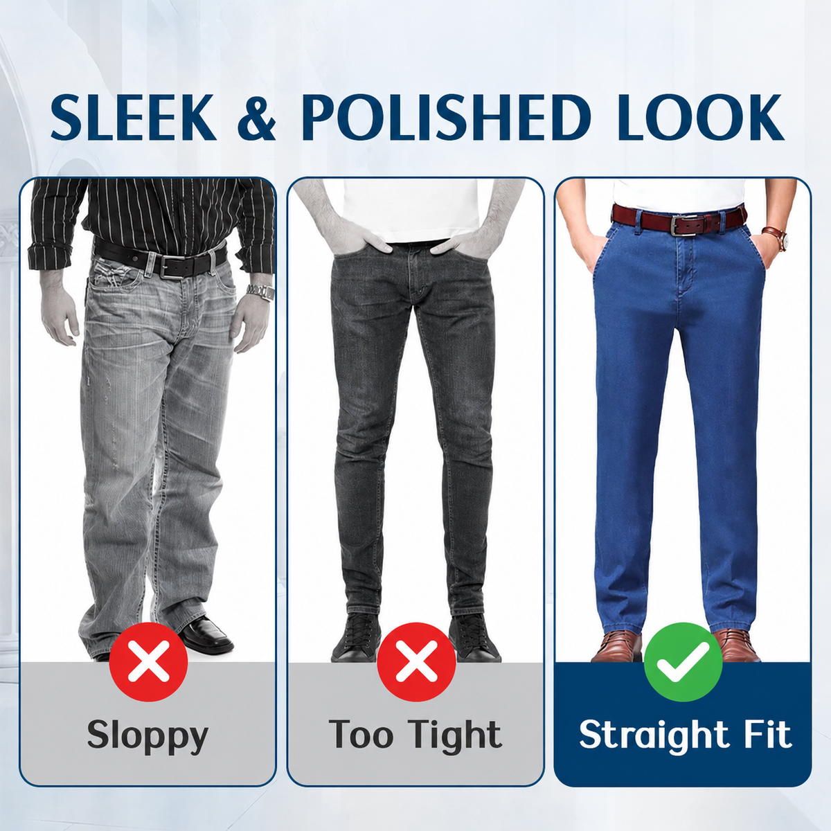 Black Friday Early Bird Sale Is Here🔥Men's Classic Straight Fit Stretch Jeans