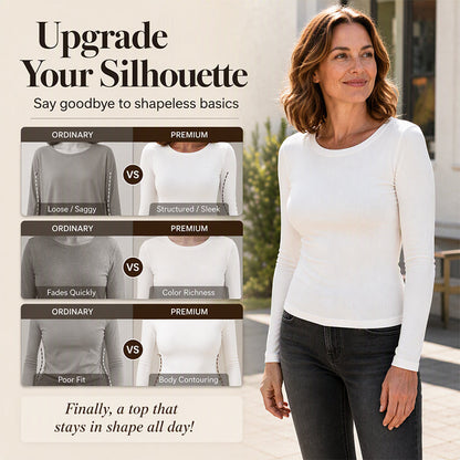 🔥 FALL SALE | 6 FOR $18.99 | 9 FOR ONLY $25.99! Women's Classic Crew Neck Ribbed Knit Tops – Soft Stretch Everyday Basics