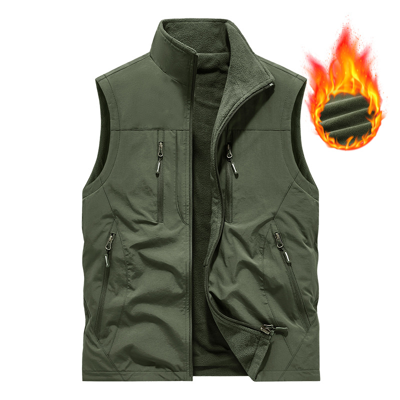 ⏰Limited Time Sale⏰ Men's Multi-Pocket Utility Vest – 8 Pockets for Everyday Convenience