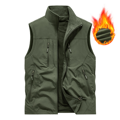⏰Limited Time Sale⏰ Men's Multi-Pocket Utility Vest – 8 Pockets for Everyday Convenience