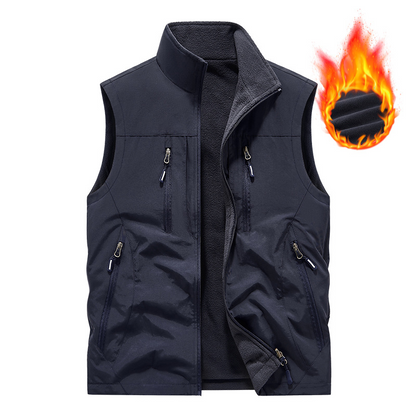 ⏰Limited Time Sale⏰ Men's Multi-Pocket Utility Vest – 8 Pockets for Everyday Convenience