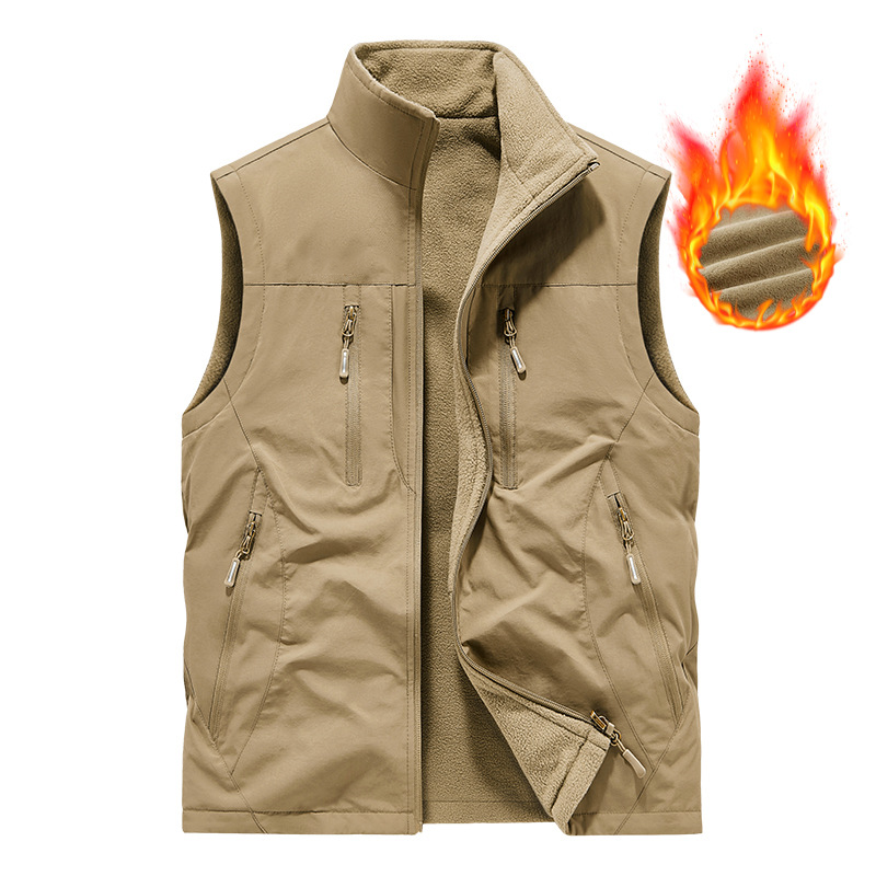 ⏰Limited Time Sale⏰ Men's Multi-Pocket Utility Vest – 8 Pockets for Everyday Convenience