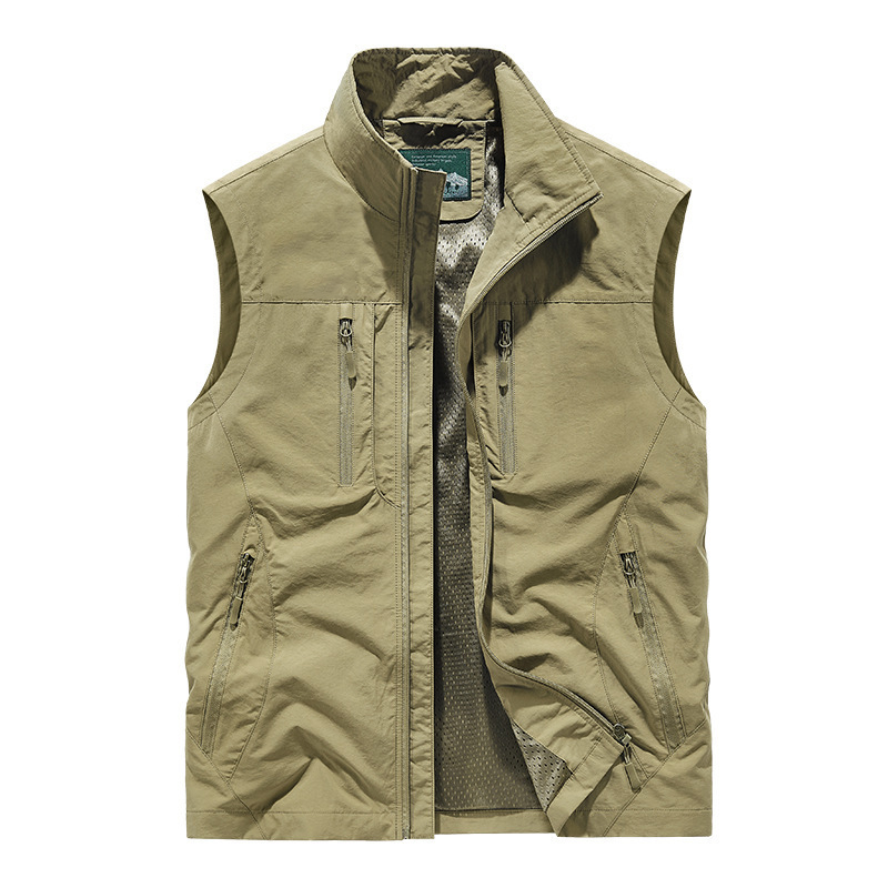 ⏰Limited Time Sale⏰ Men's Multi-Pocket Utility Vest – 8 Pockets for Everyday Convenience