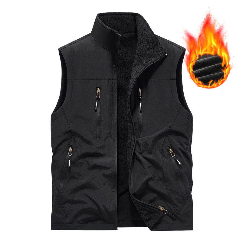 ⏰Limited Time Sale⏰ Men's Multi-Pocket Utility Vest – 8 Pockets for Everyday Convenience