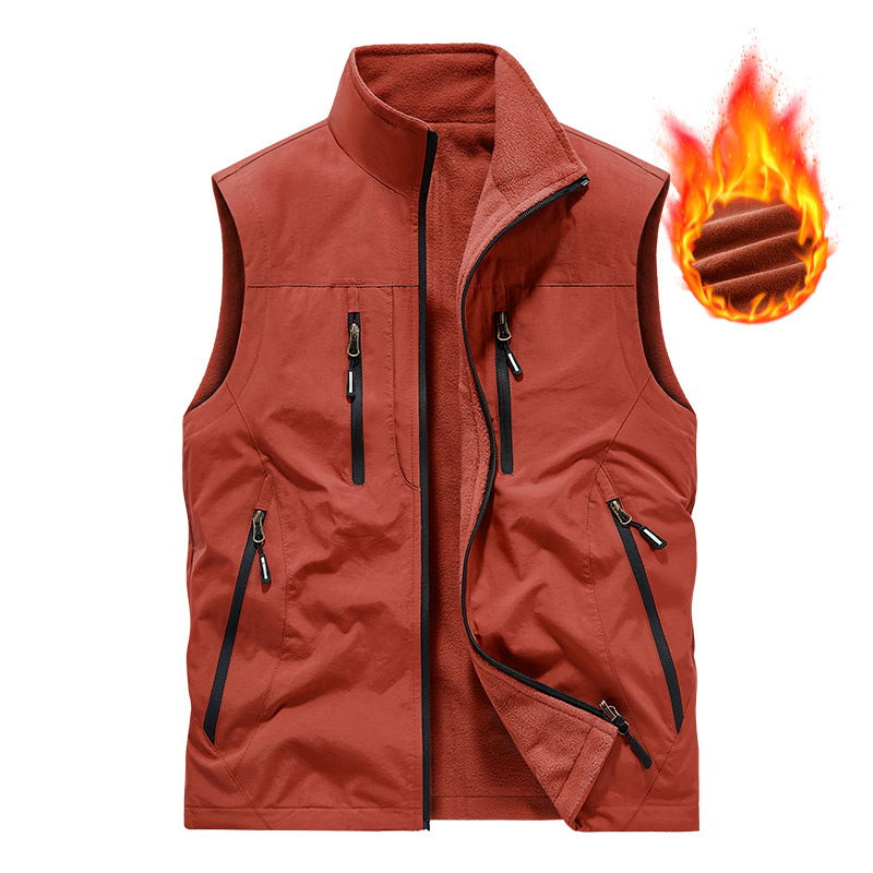 ⏰Limited Time Sale⏰ Men's Multi-Pocket Utility Vest – 8 Pockets for Everyday Convenience