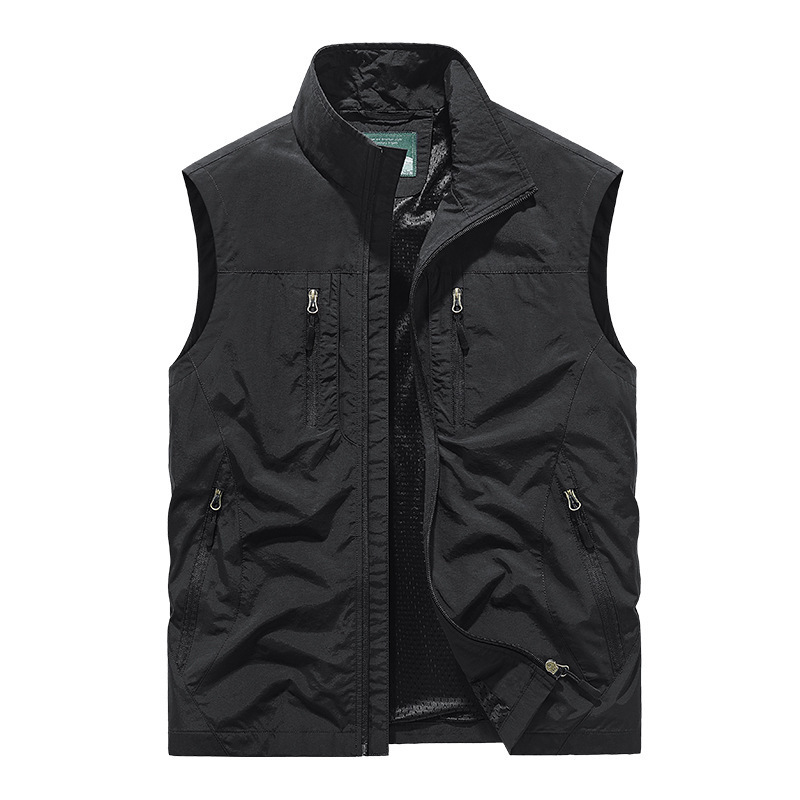 ⏰Limited Time Sale⏰ Men's Multi-Pocket Utility Vest – 8 Pockets for Everyday Convenience