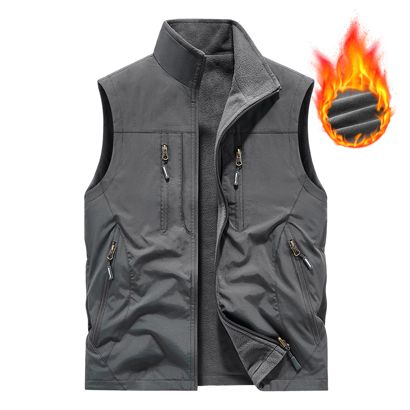 ⏰Limited Time Sale⏰ Men's Multi-Pocket Utility Vest – 8 Pockets for Everyday Convenience